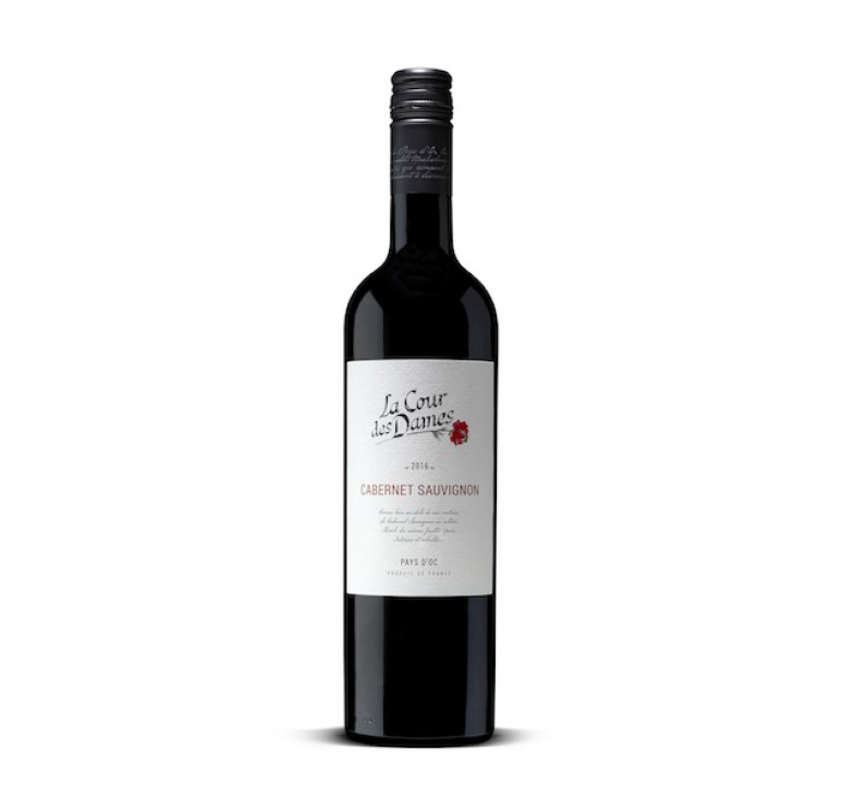 La Cour des Dames 2022 Cabernet Sauvignon - Pays d'Oc - Gold Medal